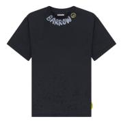 Barrow Vintage Logo Jersey T-Shirt Black, Unisex