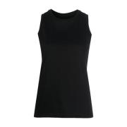 Armarium Sleeveless Tops Black, Dam