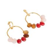 Medecine Douce Earrings Red, Dam