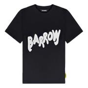 Barrow Flock Print T-Shirt Black, Unisex