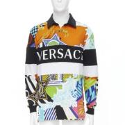 Versace Pre-owned Pre-owned Bomull toppar Multicolor, Dam