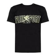 Plein Sport Klassisk Rund Hals T-shirt Black, Herr