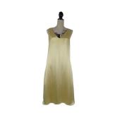 Celine Vintage Pre-owned Fabric dresses Yellow, Dam