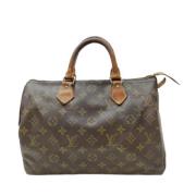 Louis Vuitton Vintage Vintage Monogram Speedy 30 Handväska Brown, Dam