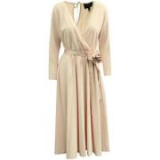 Marc Jacobs Pre-owned Pre-owned Polyester dresses Beige, Dam