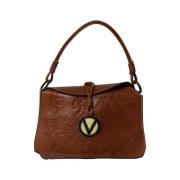Valentino Vintage Pre-owned Leather handbags Brown, Dam