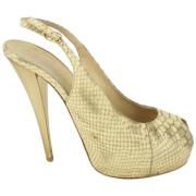 Giuseppe Zanotti Pre-owned Pre-owned Sandaler Beige, Dam