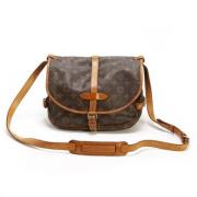 Louis Vuitton Vintage Vintage Saumur 30 Monogram Messenger Väska Brown...