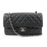 Chanel Vintage Vintage Axelremsväska Black, Dam