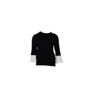 Valentino Vintage Pre-owned Knit tops Black, Dam