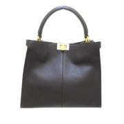 Fendi Vintage Pre-owned Läder fendi-vskor Black, Dam