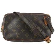 Louis Vuitton Vintage Canvas Vintage Väskor Brown, Dam