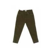 Amish Slim-fit Jeans Green, Herr