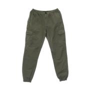 Iuter Cropped Trousers Green, Herr