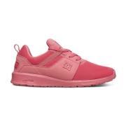 DC Shoes Heathrow Låg Sneaker för Kvinnor Pink, Dam