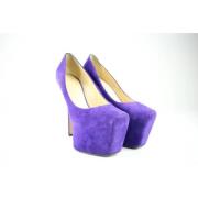 Giuseppe Zanotti Pre-owned Pre-owned Tyg klackskor Purple, Dam