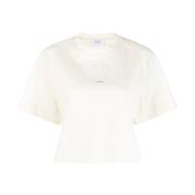 Off White Arrows-motiv Kortärmad T-shirt White, Dam