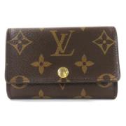 Louis Vuitton Vintage Pre-owned Tyg nyckelhllare Brown, Dam