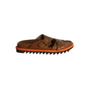 Dries van Noten Pre-owned Pre-owned Läder sandaler Brown, Dam