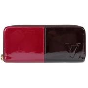 Louis Vuitton Vintage Pre-owned Belagd canvas plnbcker Red, Dam