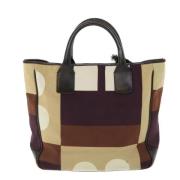 Bally Pre-owned Pre-owned Canvas totevskor Brown, Dam