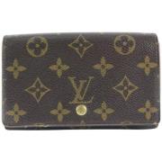 Louis Vuitton Vintage Canvas Plånböcker, Begagnade, Tillverkade i Fran...