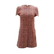 Alexander McQueen Pre-owned Pre-owned Cotton dresses Red, Dam