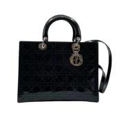 Dior Vintage Pre-owned Läder dior-vskor Black, Dam