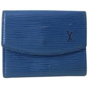 Louis Vuitton Vintage Begagnade plånböcker Blue, Dam