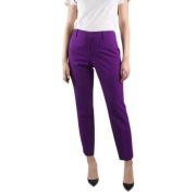 Gucci Vintage Begagnade Viscose byxor-shorts-kjolar Purple, Dam