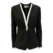 Simona Corsellini Jackets Black, Dam