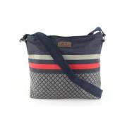 Gucci Vintage Begagnad Axelväska Blue, Dam