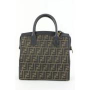 Fendi Vintage Pre-owned Canvas fendi-bags Brown, Dam