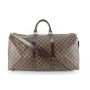 Louis Vuitton Vintage Använd Weekendväska, Mb1006, Tillverkad i Frankr...