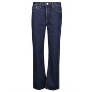 Re/Done 90-talet High Rise Lösa Jeans Blue, Dam