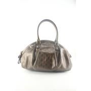 Gucci Vintage Pre-owned Canvas gucci-vskor Gray, Dam