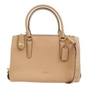 Coach Pre-owned Pre-owned Läder handvskor Beige, Dam