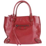 Balenciaga Vintage Begagnad handväska Red, Dam