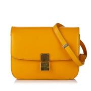 Celine Vintage Pre-owned Läder celine-vskor Yellow, Dam