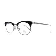 Omega Vintage Pre-owned Fabric glasses Black, Dam