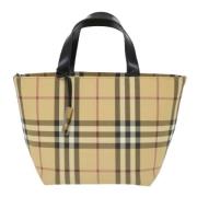 Burberry Vintage Pre-owned Tyg handvskor Beige, Dam