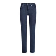 7 For All Mankind Blå Aw23 Dam Jeans Blue, Dam