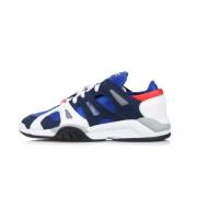 Adidas Multifärgad Abstrakt Låg Sneakers Blue, Herr