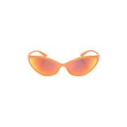 Balenciaga ‘90-tals Ovala’ solglasögon Orange, Unisex