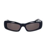 Balenciaga Snygga och originella solglasögon Bb0266S 001 Black, Unisex