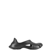 Balenciaga Gomme Flats Mules Black, Herr