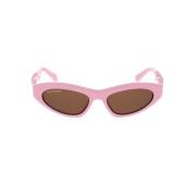 Balenciaga Snygga Solglasögon för Modemedvetna Kvinnor Pink, Dam
