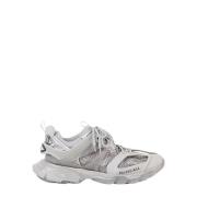 Balenciaga Mesh Nylon Sneakers med Transparent Sula Gray, Herr