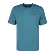 Barbour Logo T-shirt med Barbour-koordinater Blue, Herr