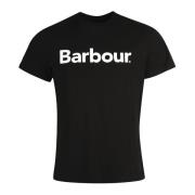Barbour Essentiell Logo T-Shirt Black, Herr